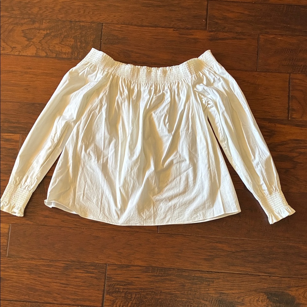 White Off-Shoulder blouse